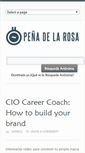 Mobile Screenshot of penadelarosa.com